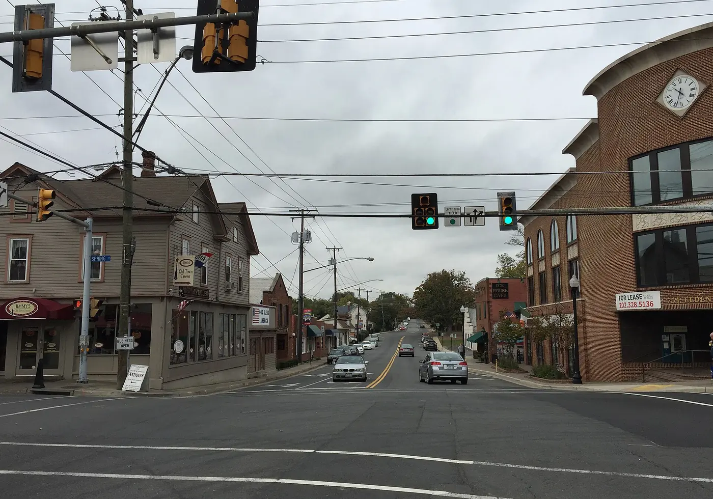 Elden Street in downtown Herndon